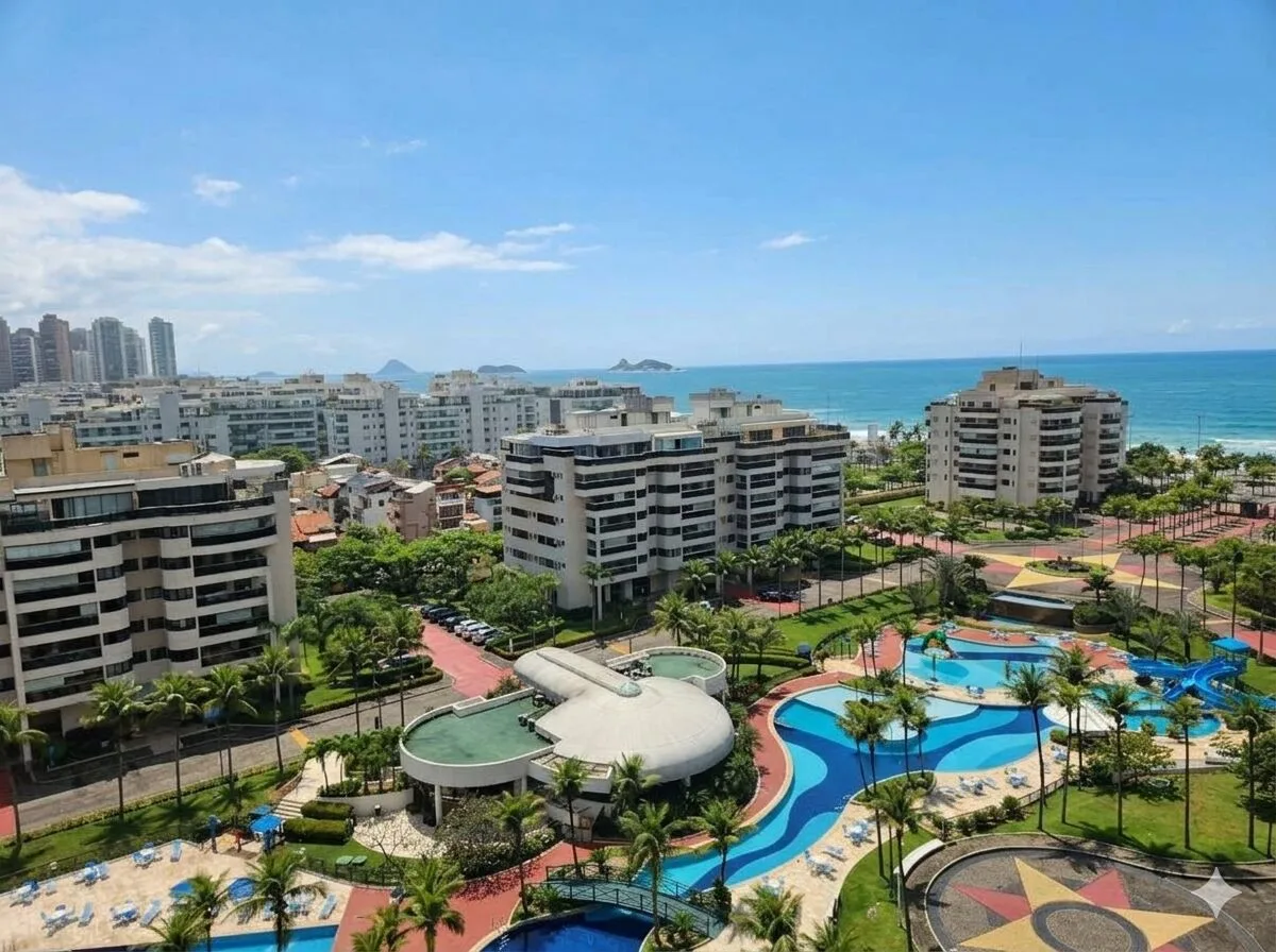 Apartamentos com 2 quartos a venda Condomínio Waterways, 110m2, Barra da Tijuca, Avenida Lucio Costa - imagem 4