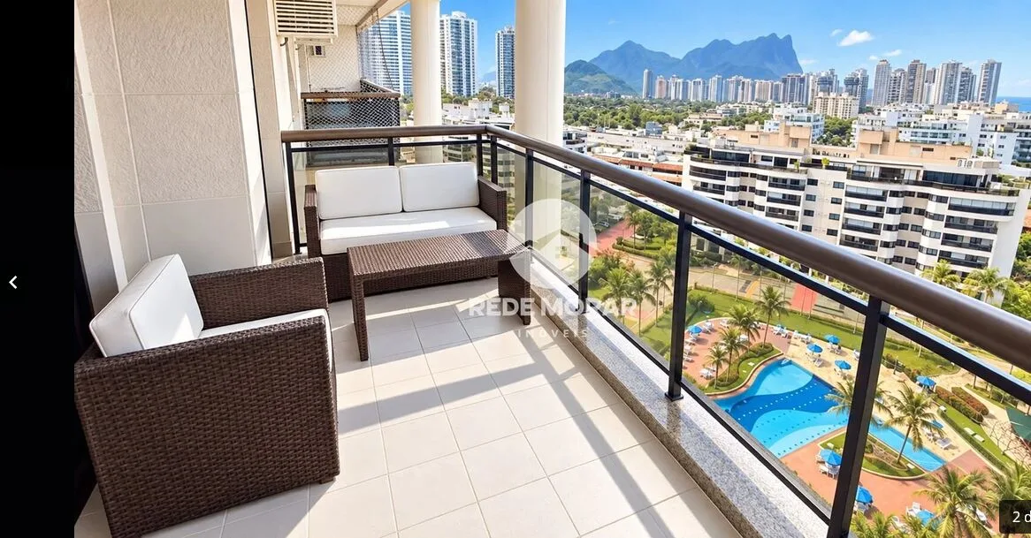 Apartamentos com 2 quartos a venda Condomínio Waterways, 110m2, Barra da Tijuca, Avenida Lucio Costa - imagem 9