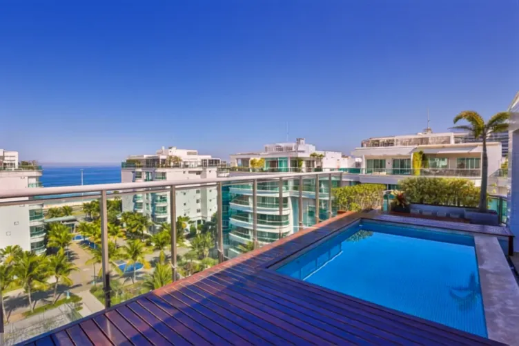Coberturas a venda na Barra da Tijuca Avenida Lucio Costa, 589m2, Les Residence de Monaco - imagem 2